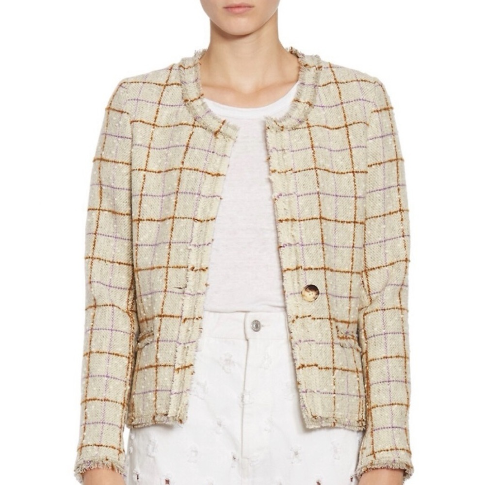 Isabel Marant Étoile Wool-blend Tweed Jacket